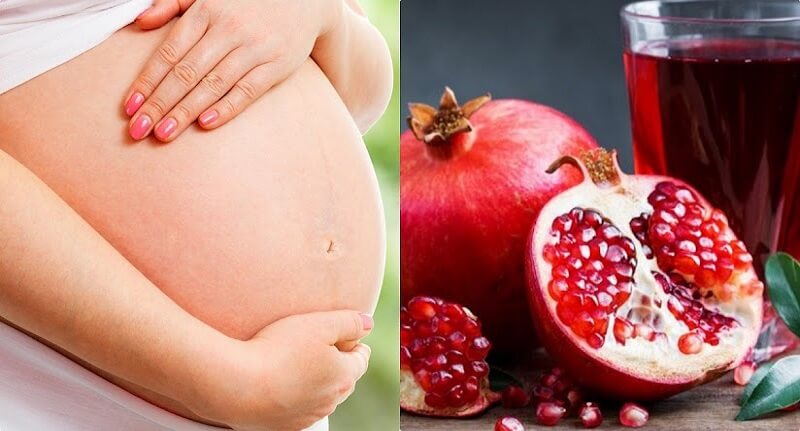 bà bầu ăn lựu được không